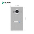 Bcom 4 écran tactile filaire 7 pouces ip interphone visible, supporte l&#39;application tuya cate 5/6 système d&#39;interphone système de sécurité intelligent